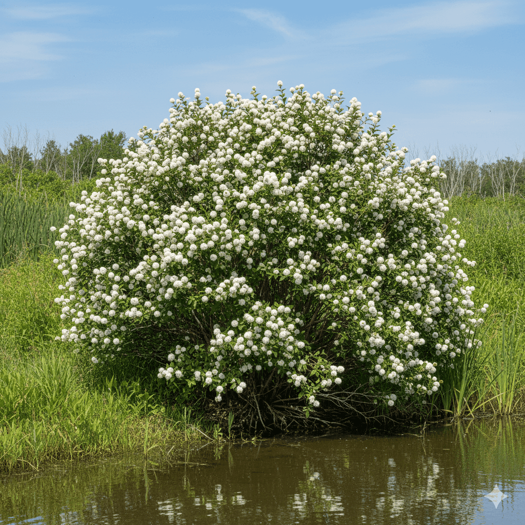 Eastern Buttonbush — photo 3